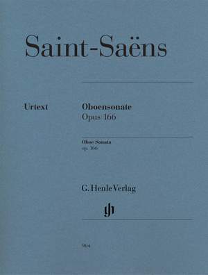 Camille Saint-Saens: Oboe Sonata Op.166 (Urtext)