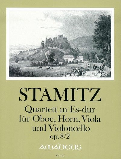 Stamitz, C P: Quartett E flat major op. 8/2