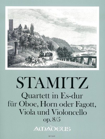 Stamitz, C P: Quartett E flat major op. 8/5