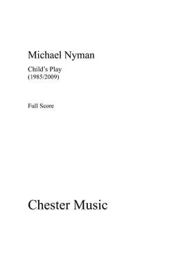 Michael Nyman: Child's Play