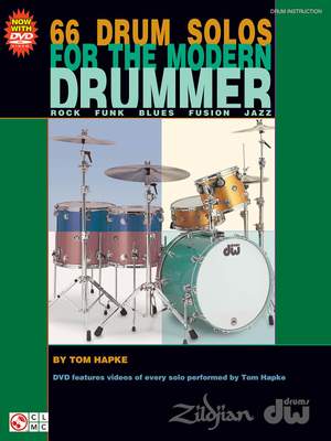 Tom Hapke: 66 Drum Solos for the Modern Drummer