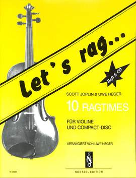 Joplin, Scott: Let's Rag: 10 Ragtimes for violin & CD