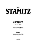 Karl Stamitz: Concerto in D Major, Op. 1 Product Image