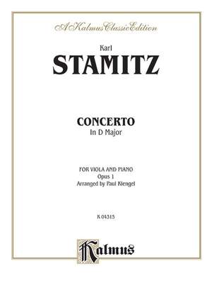 Karl Stamitz: Concerto in D Major, Op. 1