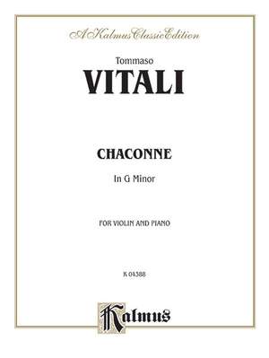 Tomaso Antonio Vitali: Chaconne in G Minor