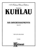 Daniel Friedrich Kuhlau: Six Divertissements, Op. 68 Product Image