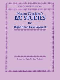 Mauro Giuliani: 120 Studies for Right Hand Development