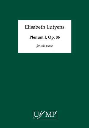 Elisabeth Lutyens: Plenum 1 Op.87