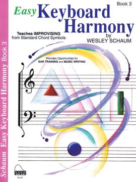 Easy Keyboard Harmony Book 3
