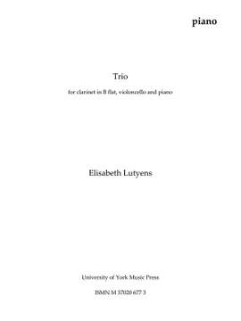 Elisabeth Lutyens: Trio Op.135