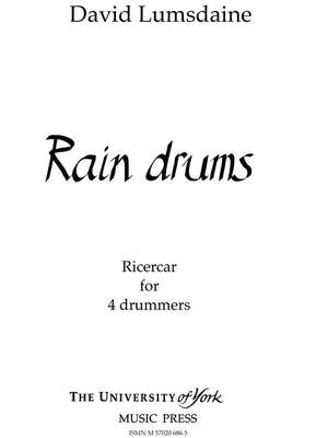 David Lumsdaine: Rain Drums