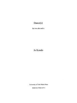 Jo Kondo: Dance