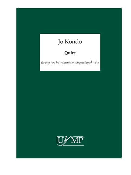 Jo Kondo: Quire