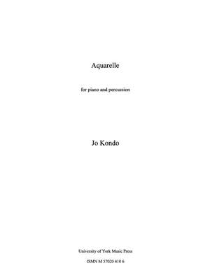 Jo Kondo: Aquarelle