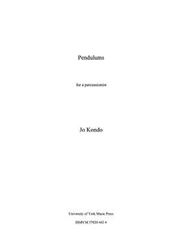 Jo Kondo: Pendulums