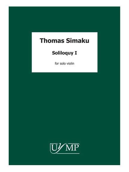 Thomas Simaku: Soliloquy I