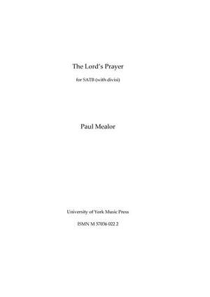 Paul Mealor: The Lord's Prayer