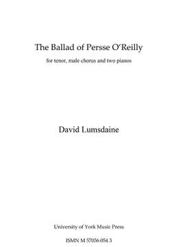 David Lumsdaine: The Ballad Of Persse O'Reilly