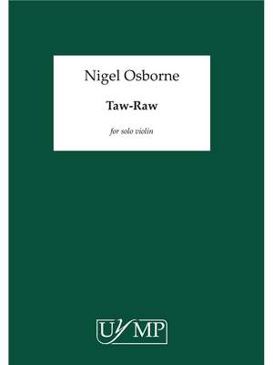 Nigel Osborne: Taw-Raw