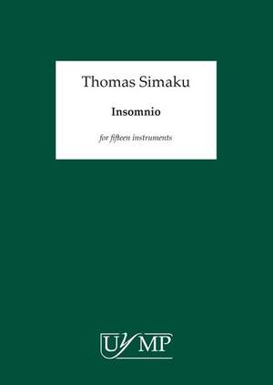 Thomas Simaku: Insomnio for Fifteen Players