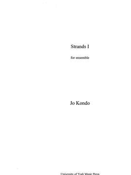 Jo Kondo: Strands I