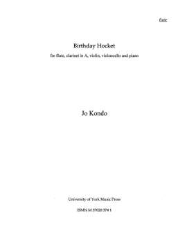 Jo Kondo: Birthday Hocket