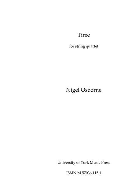 Nigel Osborne: Tiree