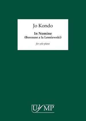 Jo Kondo: In Nomine