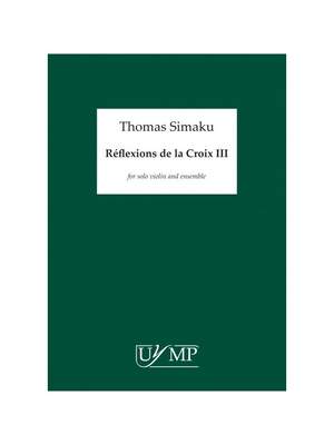 Thomas Simaku: Reflexions de la Croix III