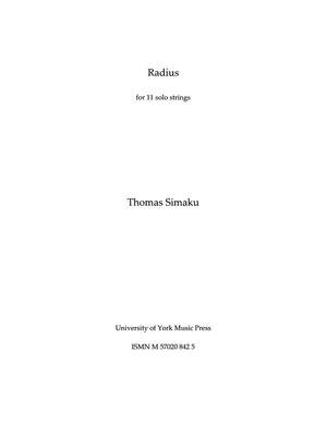 Thomas Simaku: Radius