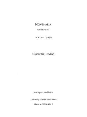 Elisabeth Lutyens: Novenaria Op.67 No.1