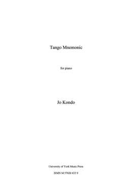 Jo Kondo: Tango Mnemonic