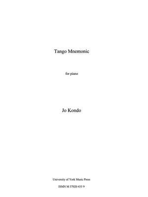Jo Kondo: Tango Mnemonic