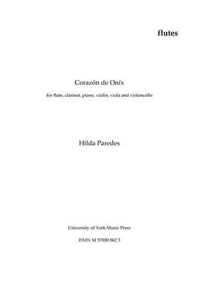 Hilda Paredes: Corazón de Onix