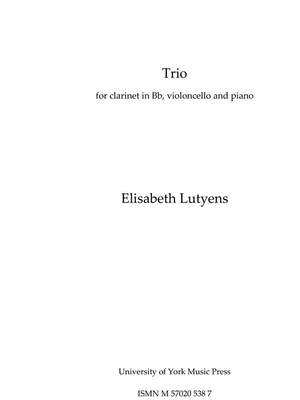 Elisabeth Lutyens: Trio Op.135