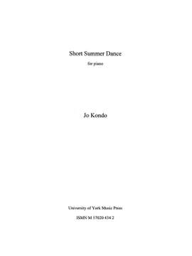 Jo Kondo: Short Summer Dance
