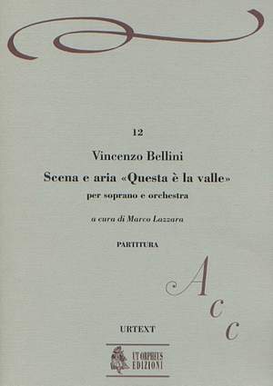 Bellini, V: Scena e Aria «Questa è la valle... Quando incise su quel marmo»
