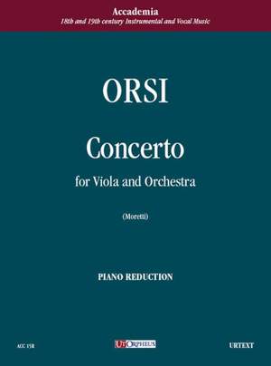 Orsi, C: Concerto