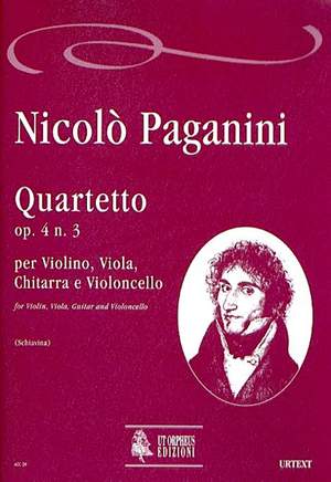 Paganini, N: Quartet op. 4/3