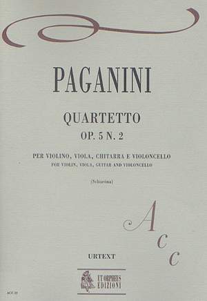 Paganini, N: Quartet op. 5/2