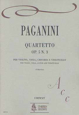 Paganini, N: Quartet op. 5/3