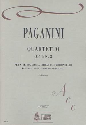 Paganini, N: Quartet op. 5/3