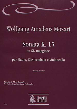 Mozart, W A: Sonata in B flat major KV 15