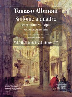 Albinoni, T: Sinfonias ‘a quattro’ without Opus number Vol. 7