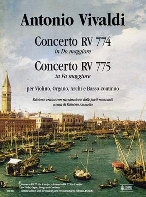 Vivaldi, A: Concerto in C major - Concerto in F major RV 774
