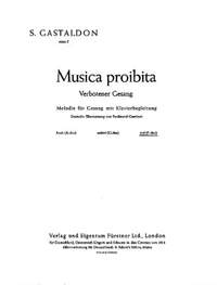 Gastaldon, S: Verbotener Gesang op. 5