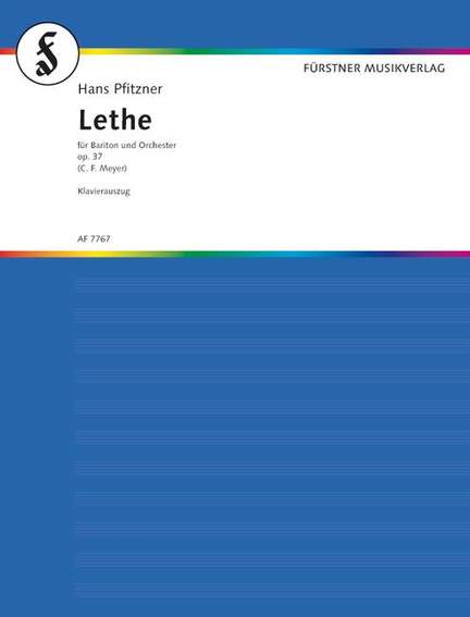 Pfitzner, H: Lethe op. 37
