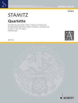 Stamitz, C P: Quartetto C-Dur C major