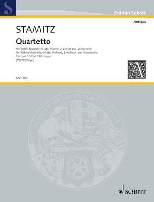Stamitz, C P: Quartet C major