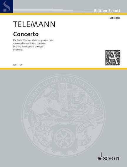 Telemann: Concerto D major
